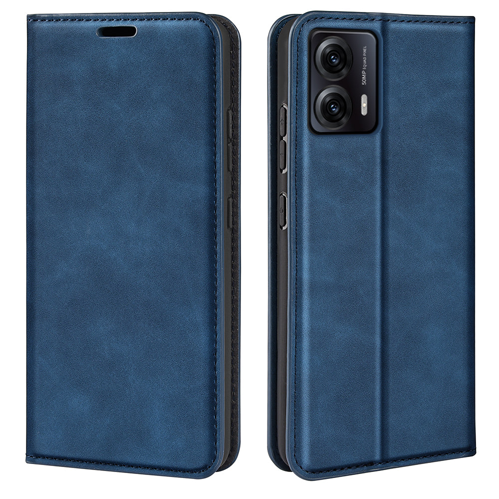 For Motorola Moto G53 5G Skin-touch Feeling Magnetic Auto-absorbed Wallet Case PU Leather Flip Stand Phone Cover For Motorola Moto G53 5G Skin-touch Feeling Magnetic Auto-absorbed Wallet Case PU Leather Flip Stand Phone Cover